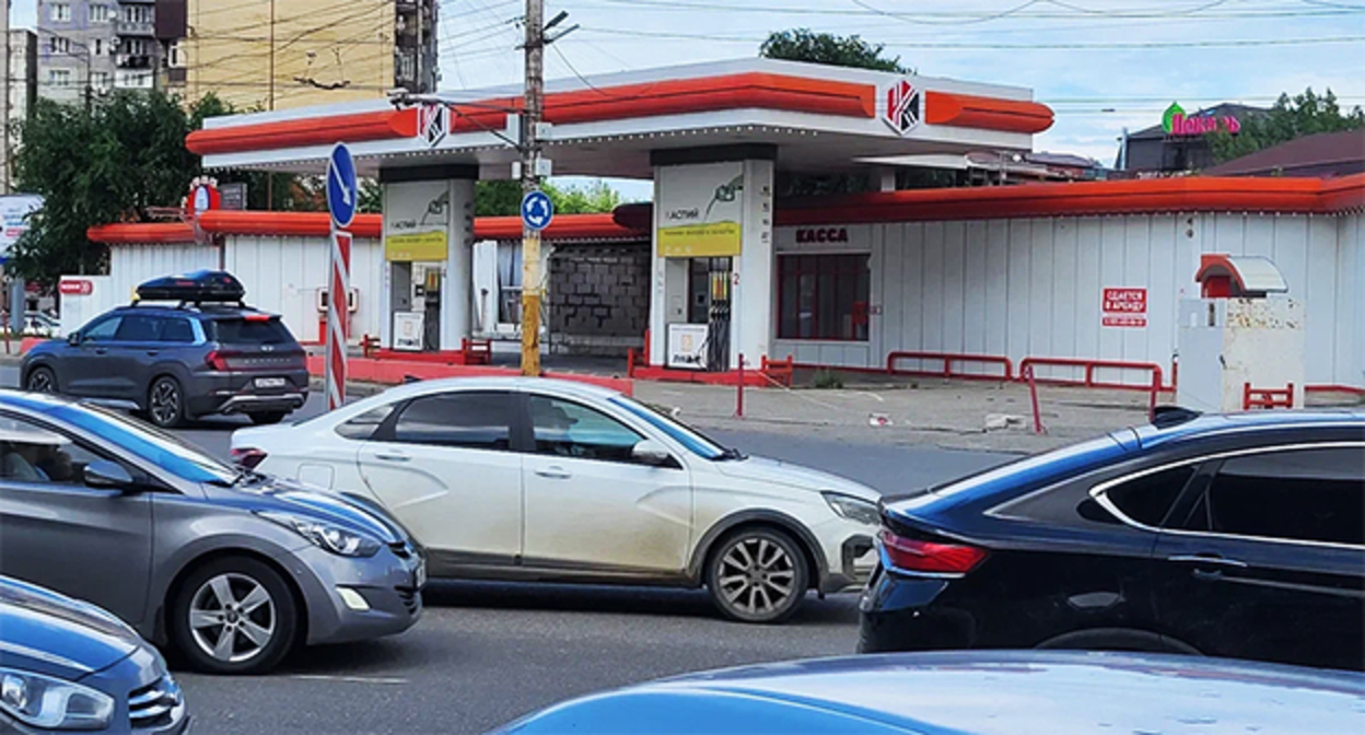 Gas station. Photo by Oleg Ionov for "Caucasian Knot"