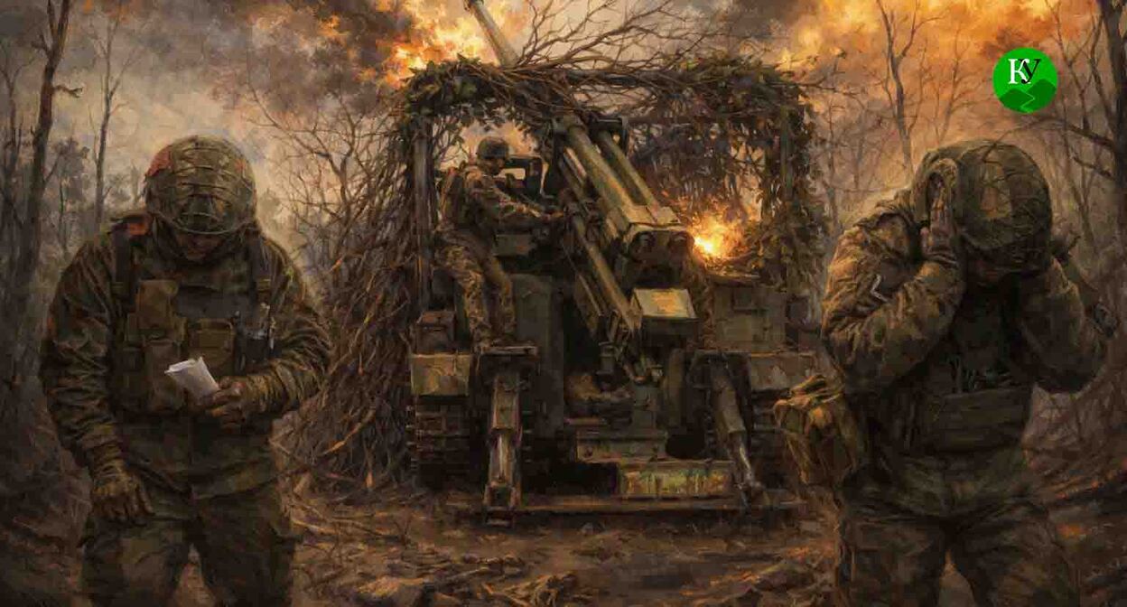 Military personnel in the SMO zone. Illustration created by "Caucasian Knot" using AI in the Copilot program.