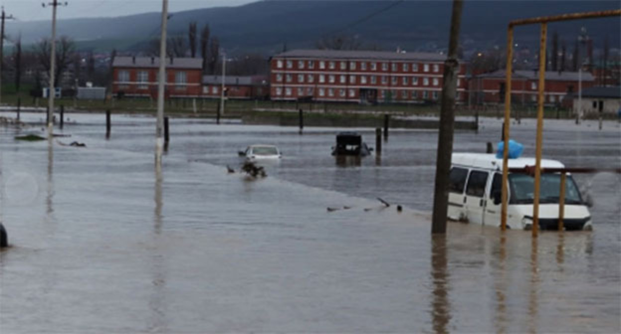 Consequences of the flooding in Chechnya. Photo: https://www.instagram.com/p/DWjMcxoCICb/?img_index=2 Instagram is owned by Meta, a company whose activities are banned in Russia. Consequences of the flooding in Chechnya. Photo: https://www.instagram.com/p/DWjMcxoCICb/?img_index=2 Instagram is owned by Meta, a company whose activities are banned in Russia.
