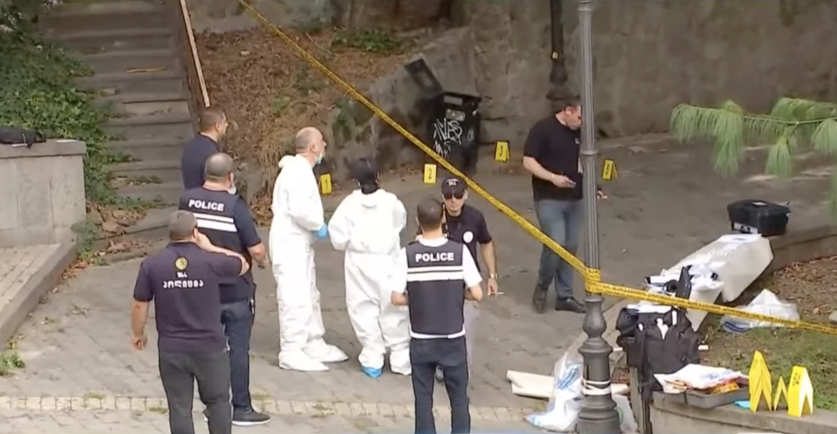 The Baratasvili park in Tbilisi, where the murder of a citizen of Russia took place. Photo: Newsgeorgia / https://www.newsgeorgia.ge/v-centre-tbilisi-ubit-grazhdanin-rossii/ The Baratasvili park in Tbilisi, where the murder of a citizen of Russia took place. Photo: Newsgeorgia / https://www.newsgeorgia.ge/v-centre-tbilisi-ubit-grazhdanin-rossii/