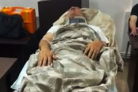 The detention of former Minister of Finance of Armenia Gagik Khachatryan. September 1, 2026. Screenshot from video Arminfo / https://arminfo.info/full_news.php?id=103795&lang=2