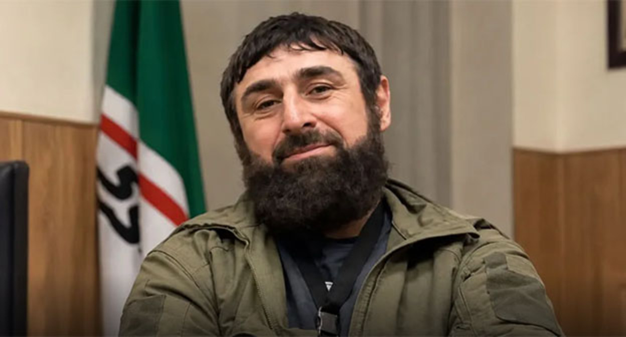 Khavaji Amayev. Screenshot from video 1News