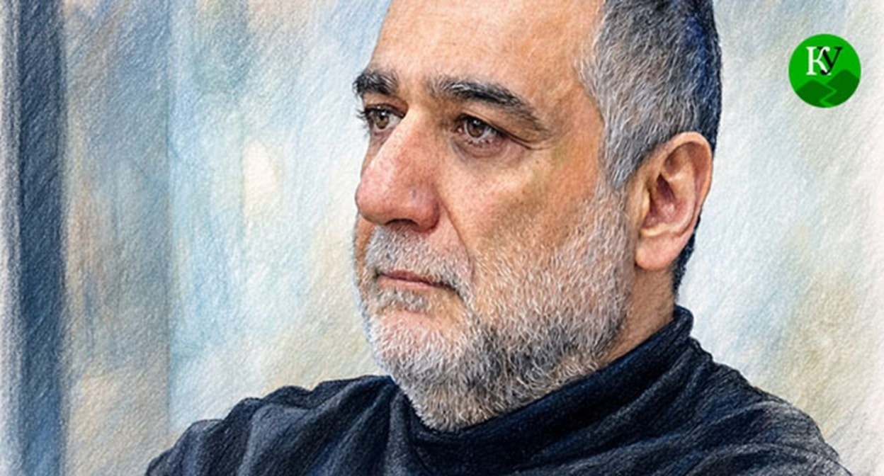 Ruben Vardanyan. Illustration created by "Caucasian Knot" using AI in the Copilot program.