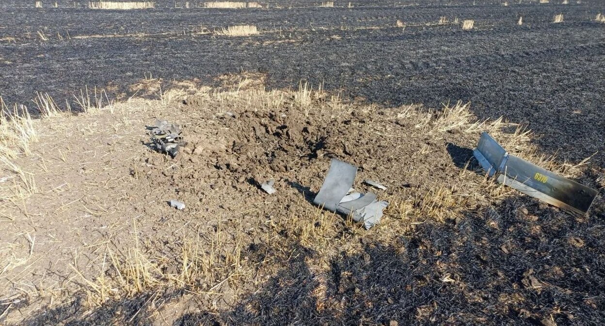 Consequences of the fire. Photo from the Telegram channel ZERGULIO.