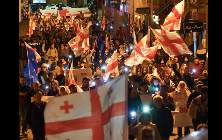 March in Tbilisi. Photo Mo Se from 03.10.26, https://www.facebook.com/photo/?fbid=4454505191530885&set=pcb.4454507014864036 (the activities of the company Meta, which owns the social network, are banned in Russia) March in Tbilisi. Photo Mo Se from 03.10.26, https://www.facebook.com/photo/?fbid=4454505191530885&set=pcb.4454507014864036 (the activities of the company Meta, which owns the social network, are banned in Russia)