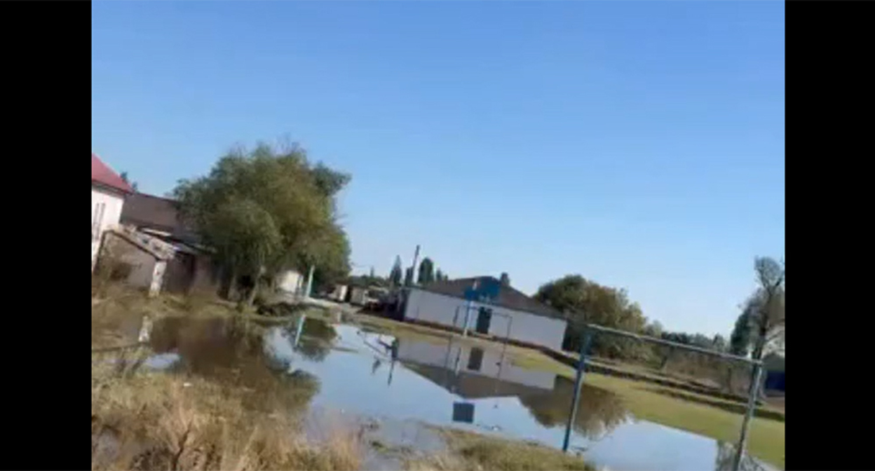 The yard of the school in the village of Shushanovka. Frame from the video https://www.instagram.com/golos.dagestan_/reel/DeKUKzLuOOj (the activities of the company Meta (which owns Facebook, Instagram, and WhatsApp) are banned in Russia) The yard of the school in the village of Shushanovka. Frame from the video https://www.instagram.com/golos.dagestan_/reel/DeKUKzLuOOj (the activities of the company Meta (which owns Facebook, Instagram, and WhatsApp) are banned in Russia)