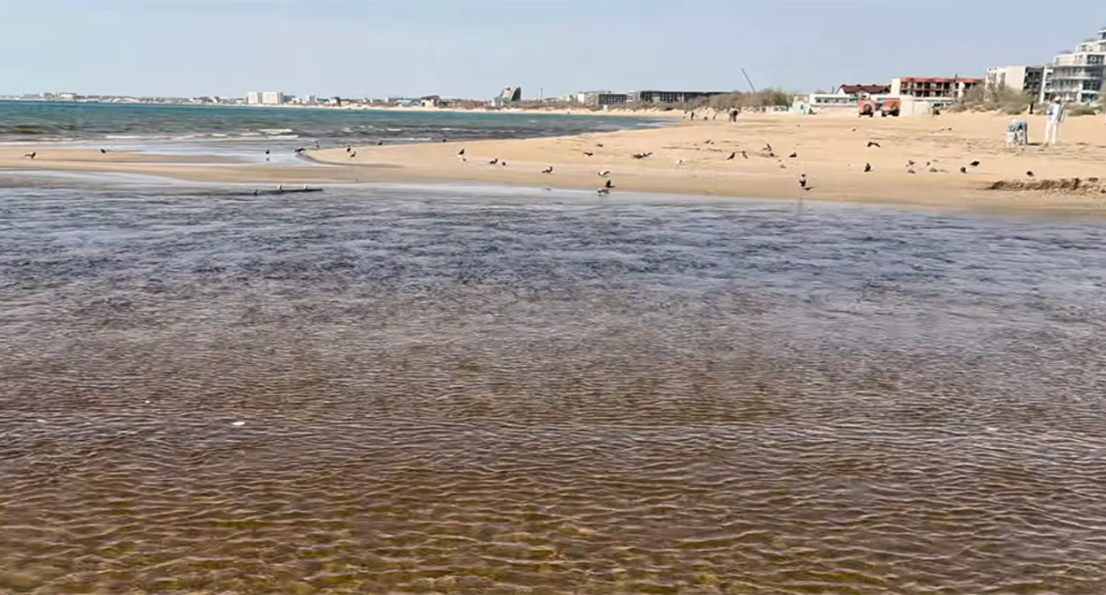 Beach in Apana. Frame from the video https://www.youtube.com/watch?v=HmVPLPPLX4I