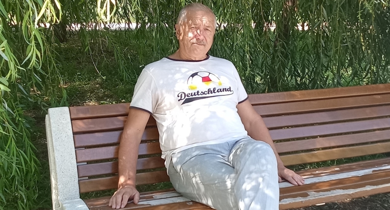 Stepan Golich. Screenshot of the publication on his personal page "VKontakte".